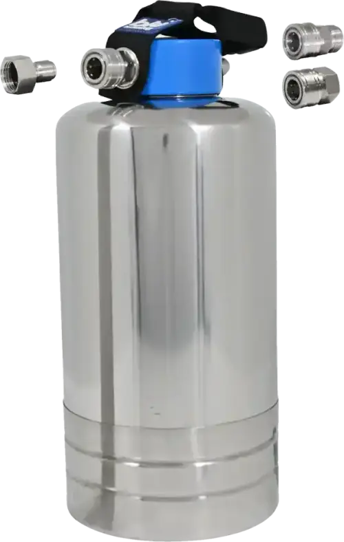 Portable Water Softener with Quick Connect