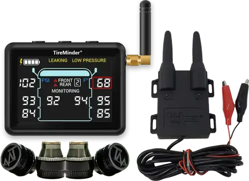 TireMinder i10 with 4 External Transmitters