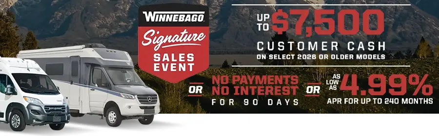 Winnebago Sales Event