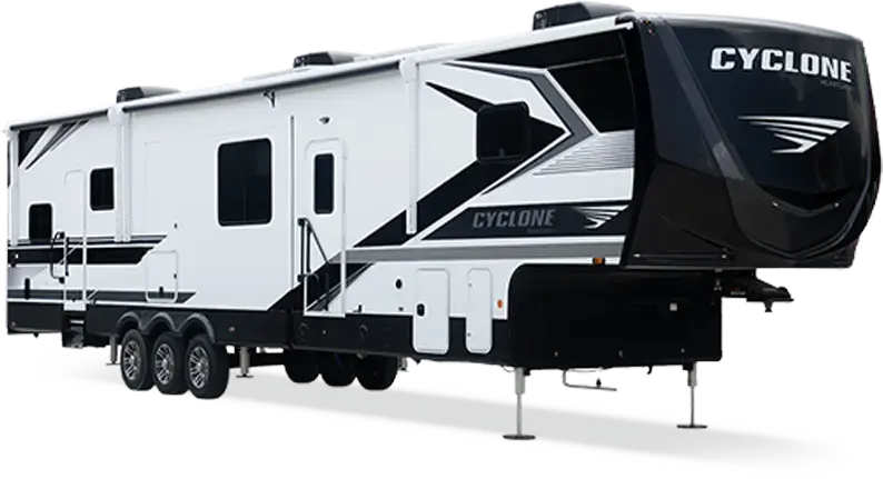 【中古】［CD］Swing Patrol Heartland Cyclone Toy Hauler Fifth Wheels for Sale | General RV Center