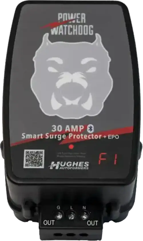 30 Amp Bluetooth Surge Protector with Auto Shutoff – Hardwired