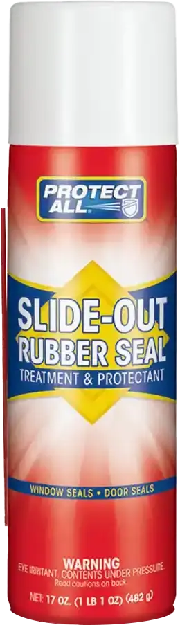 RV Slide-Out Rubber Seal Treatment