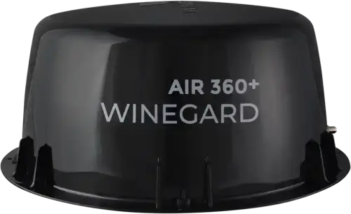 AIR 360+ V2.S Amplified Omnidirectional HDTV & FM Radio RV Antenna (AR2-VS2)