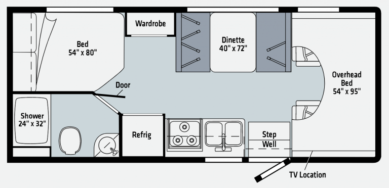 Winnebago Outlook 22E is a streamlined Class C ready for camping fun