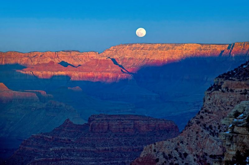 Grand Canyon National Park showcases spectacular skies