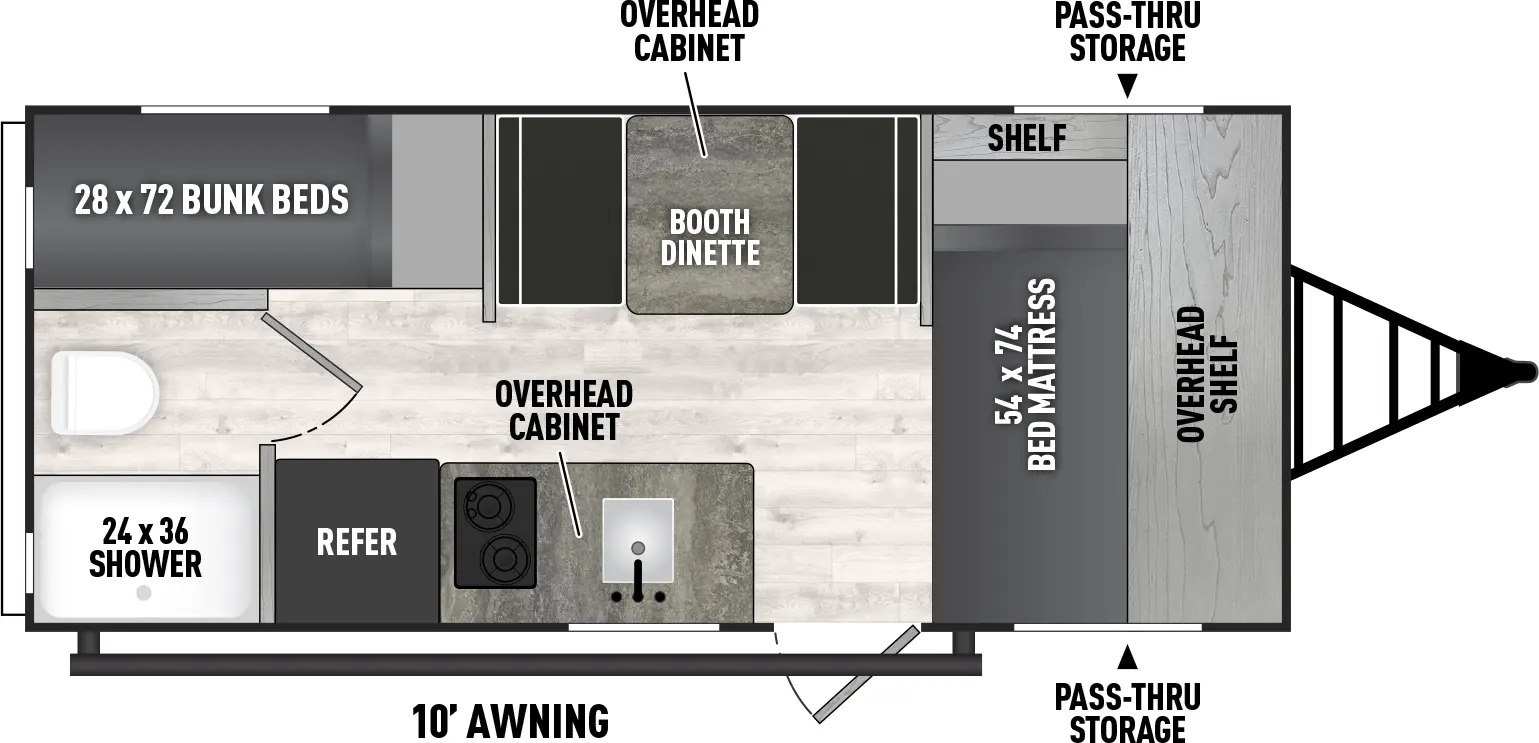 This image has an empty alt attribute; its file name is Coachmen-Clipper-17CBH-floorplan.jpg